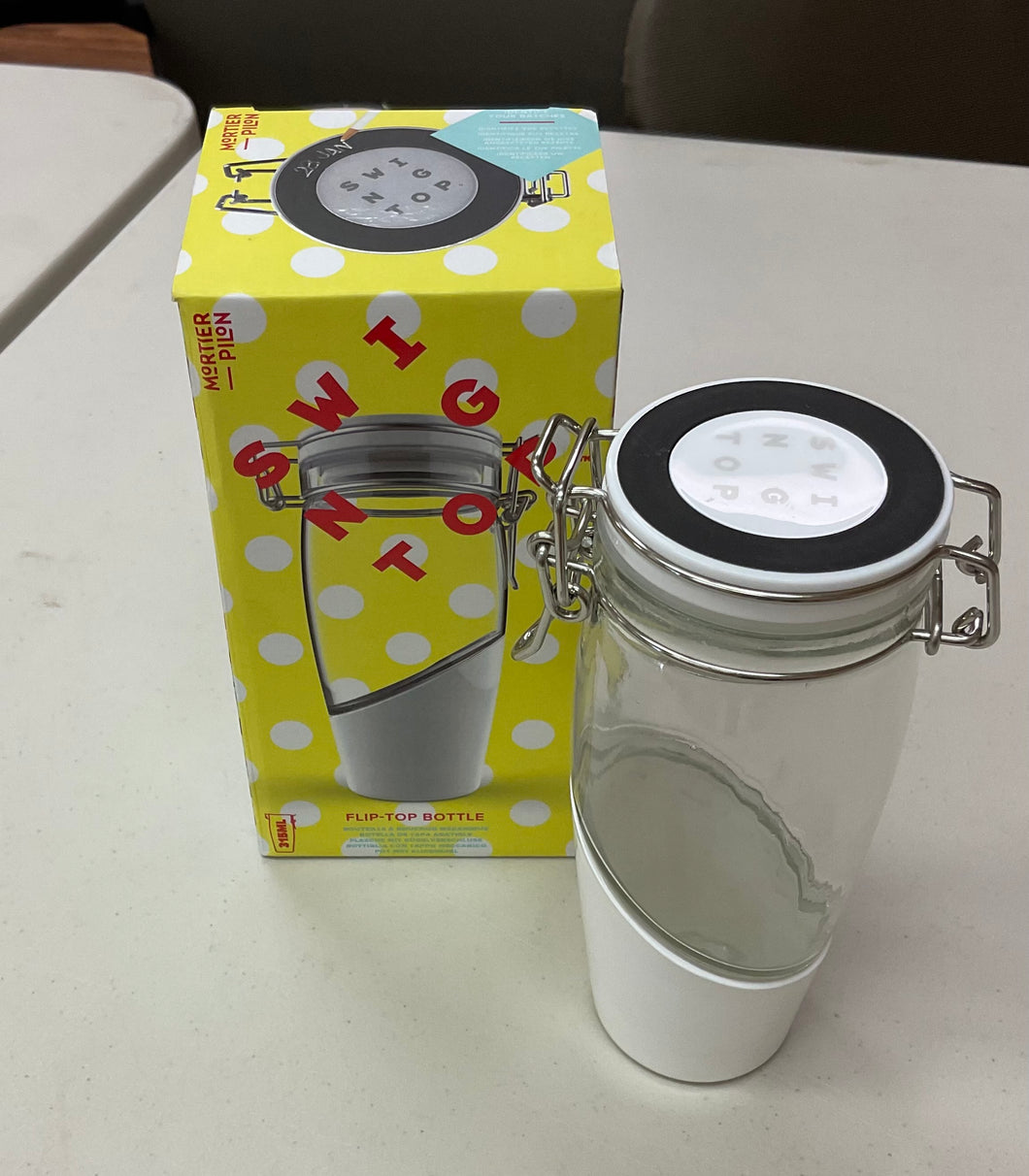Flip Top Bottle