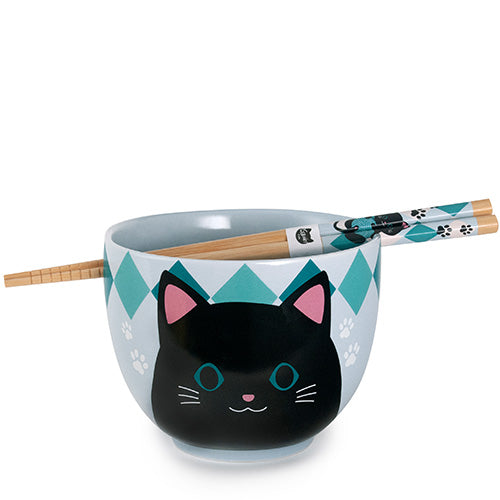 Bowl with chopsticks (CAT)