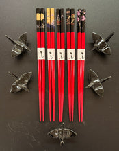 Load image into Gallery viewer, Chopstick Holders with Chopsticks
