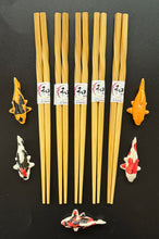 Load image into Gallery viewer, Chopstick Holders with Chopsticks
