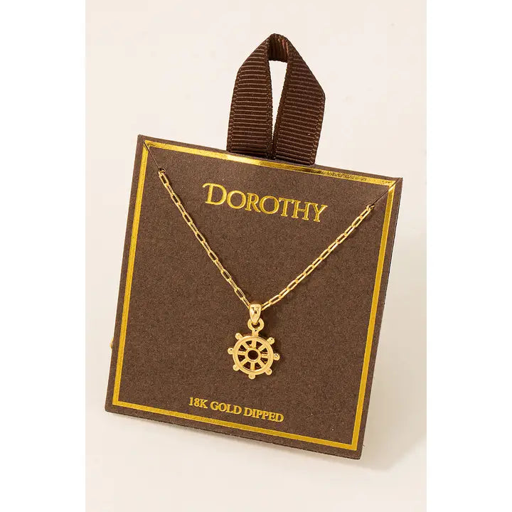 Wheel Necklace