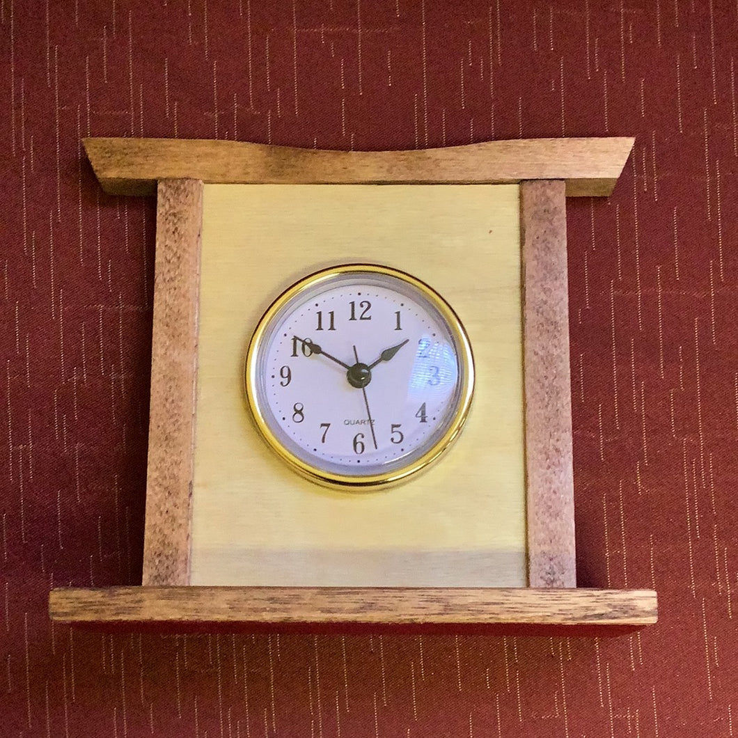 Kamaboko Wood Clock