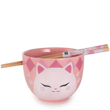 Load image into Gallery viewer, Bowl with chopsticks (CAT)
