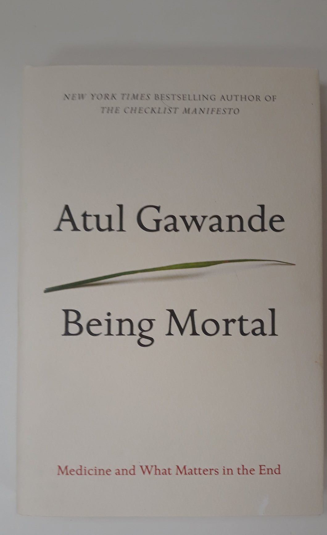 Being Mortal