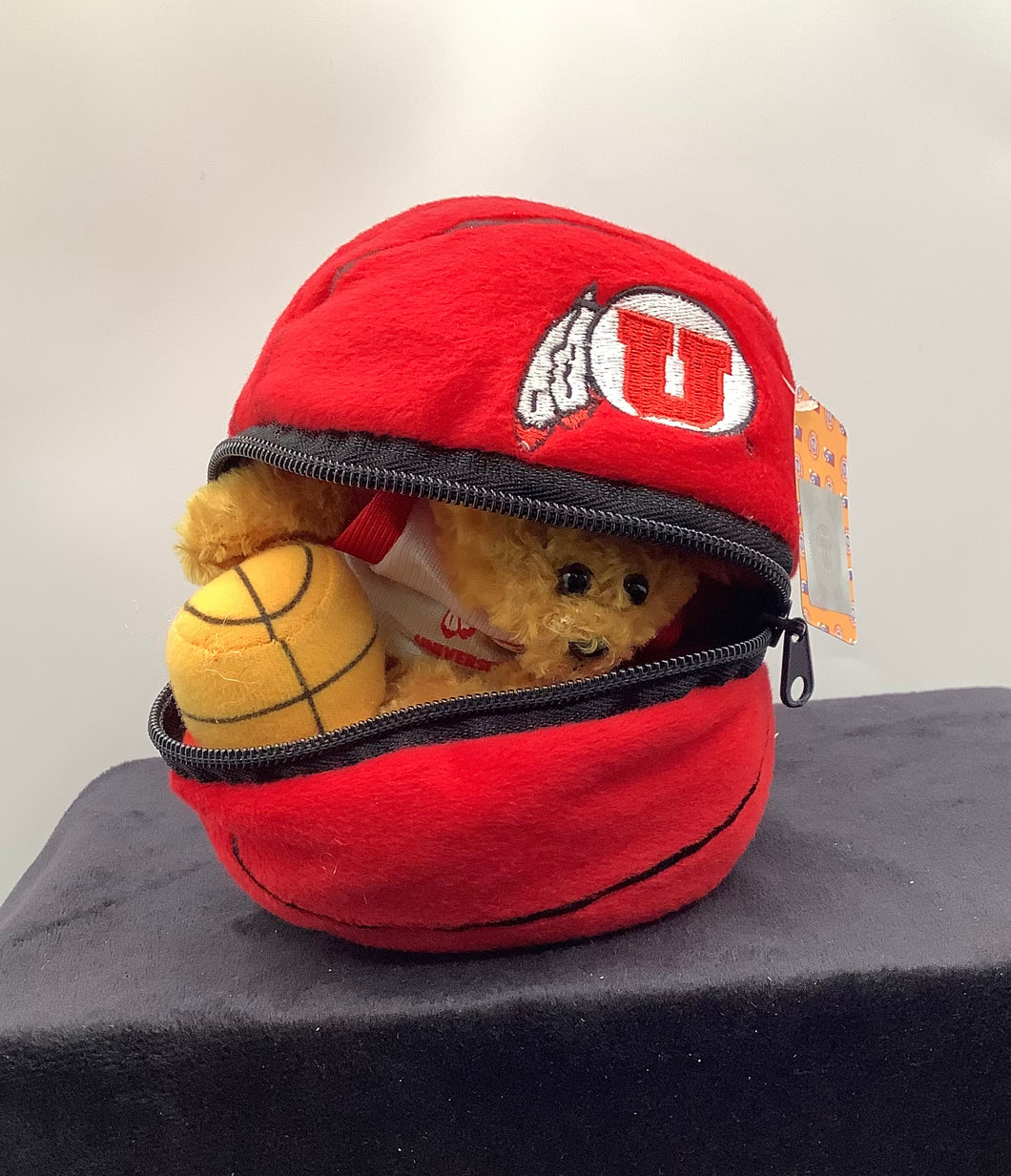 U of U Basketball Bear Plush