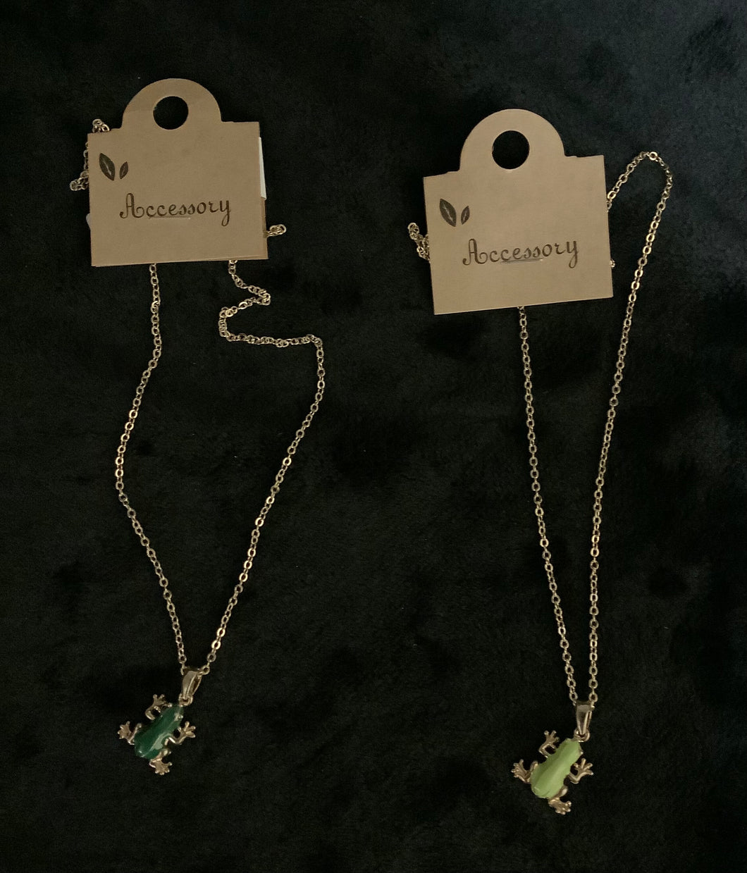 Necklace Frog Pendant