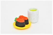 Eraser Set: Sushi with Tea