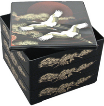 Load image into Gallery viewer, Bento Boxes Large Lacquerware
