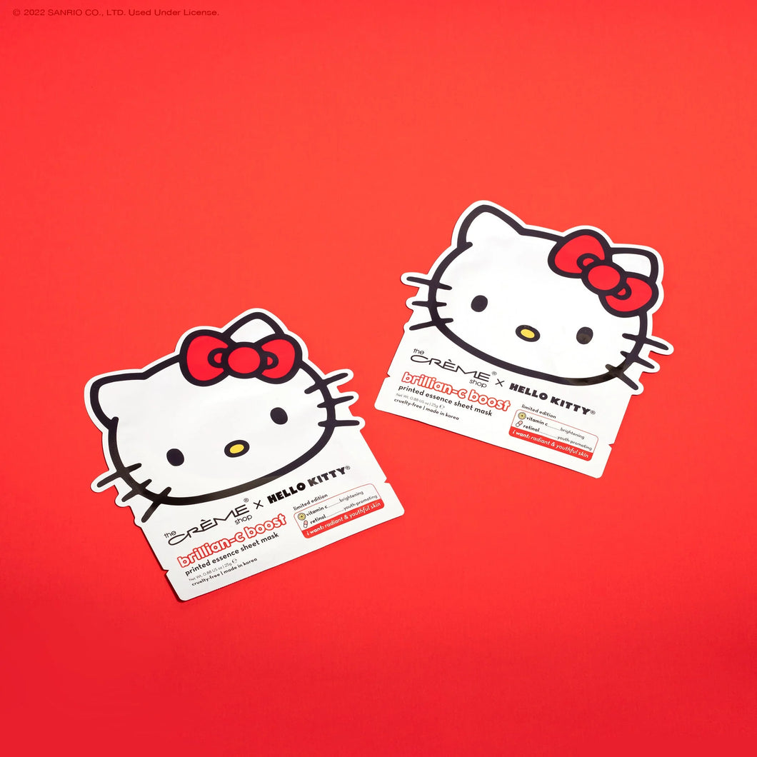 Facial Mask Hello Kitty Brillian-C Boost