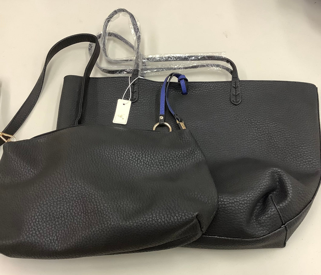 Faux Leather Tote Bag
