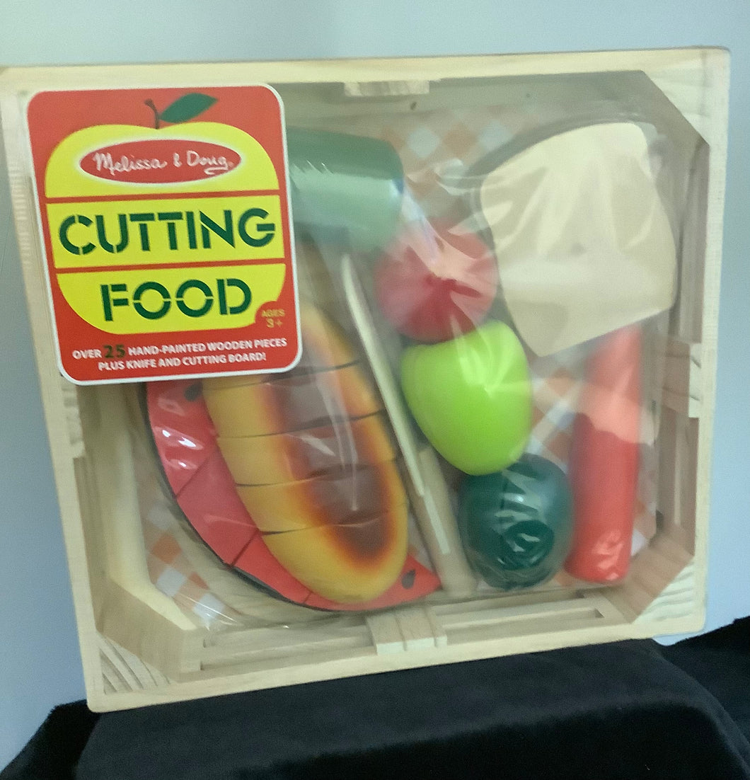 Melissa & Doug Toy, Cutting Food, Wooden