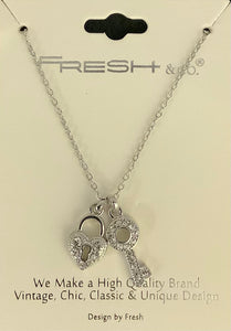 Heart/Key necklace
