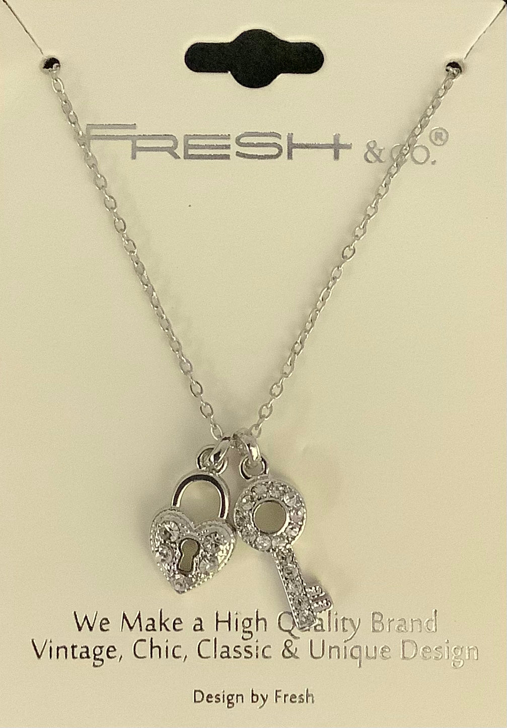 Heart/Key necklace