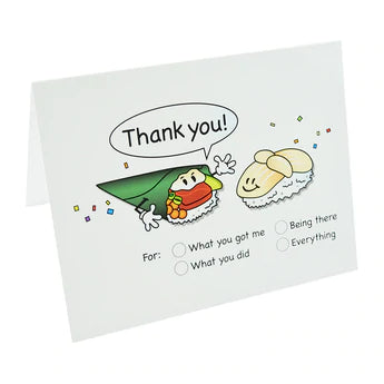Thank You Note Cards
