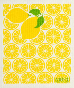 Wet it! Sponge cloth