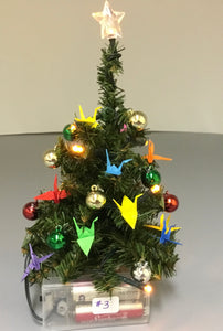 Christmas Tree Mini - Multi Colored Cranes