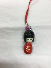 Load image into Gallery viewer, small kokeshi charms
