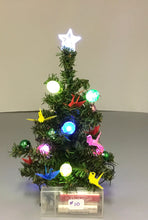 Load image into Gallery viewer, Christmas Tree Mini - Multi Colored Cranes
