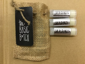 Serious Lip Balm