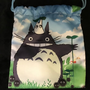 Totoro drawstring bag