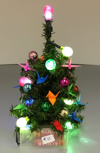 Christmas Tree Mini - Multi Colored Cranes