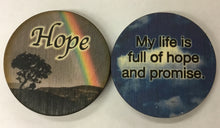 Load image into Gallery viewer, Wooden Inspirational Pocket Tokens
