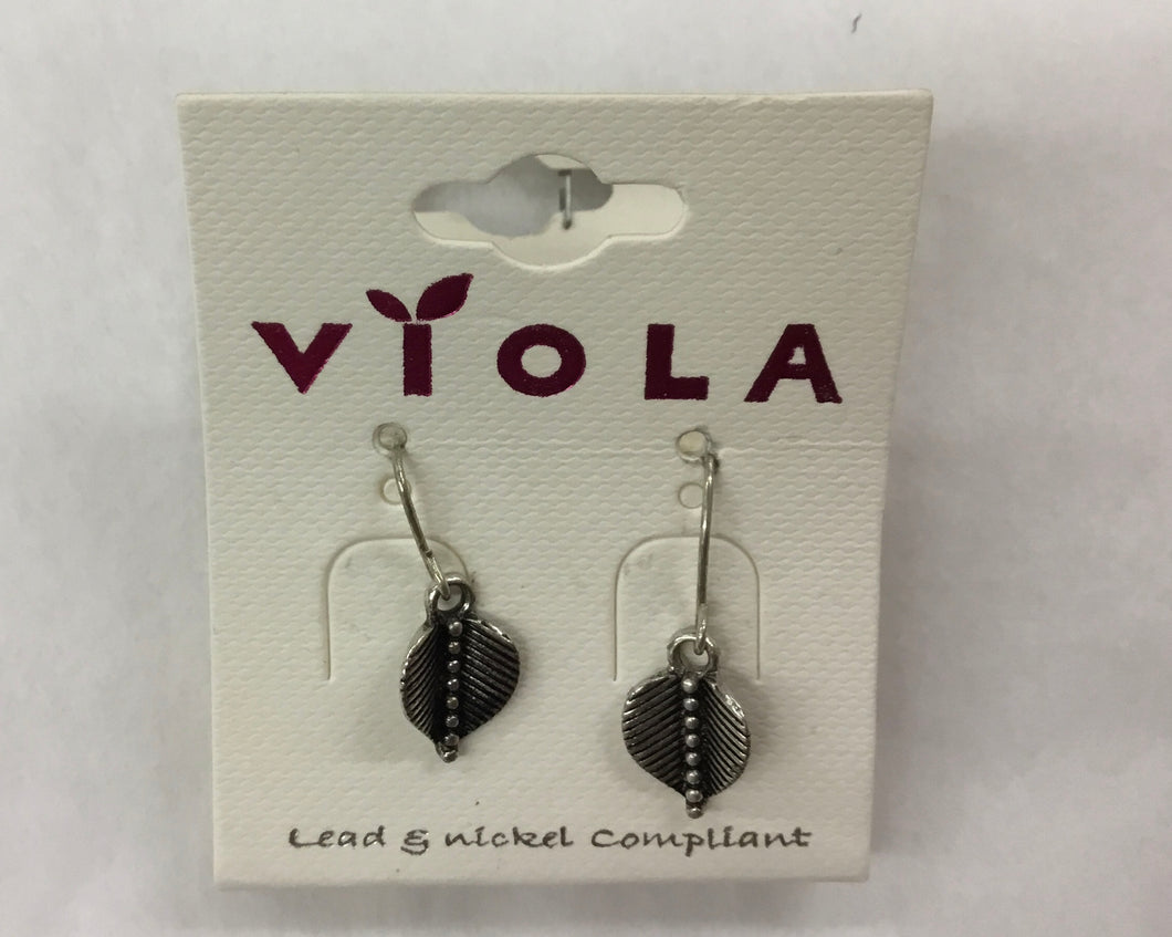 Earrings Leaf