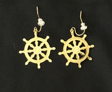 Load image into Gallery viewer, Earrings Wheel of Dharma
