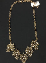 Load image into Gallery viewer, Necklace Art Deco Crystal Floral Chocker
