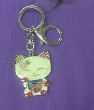 Load image into Gallery viewer, Mani Cat Key Chain
