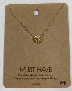 Lotus Necklace