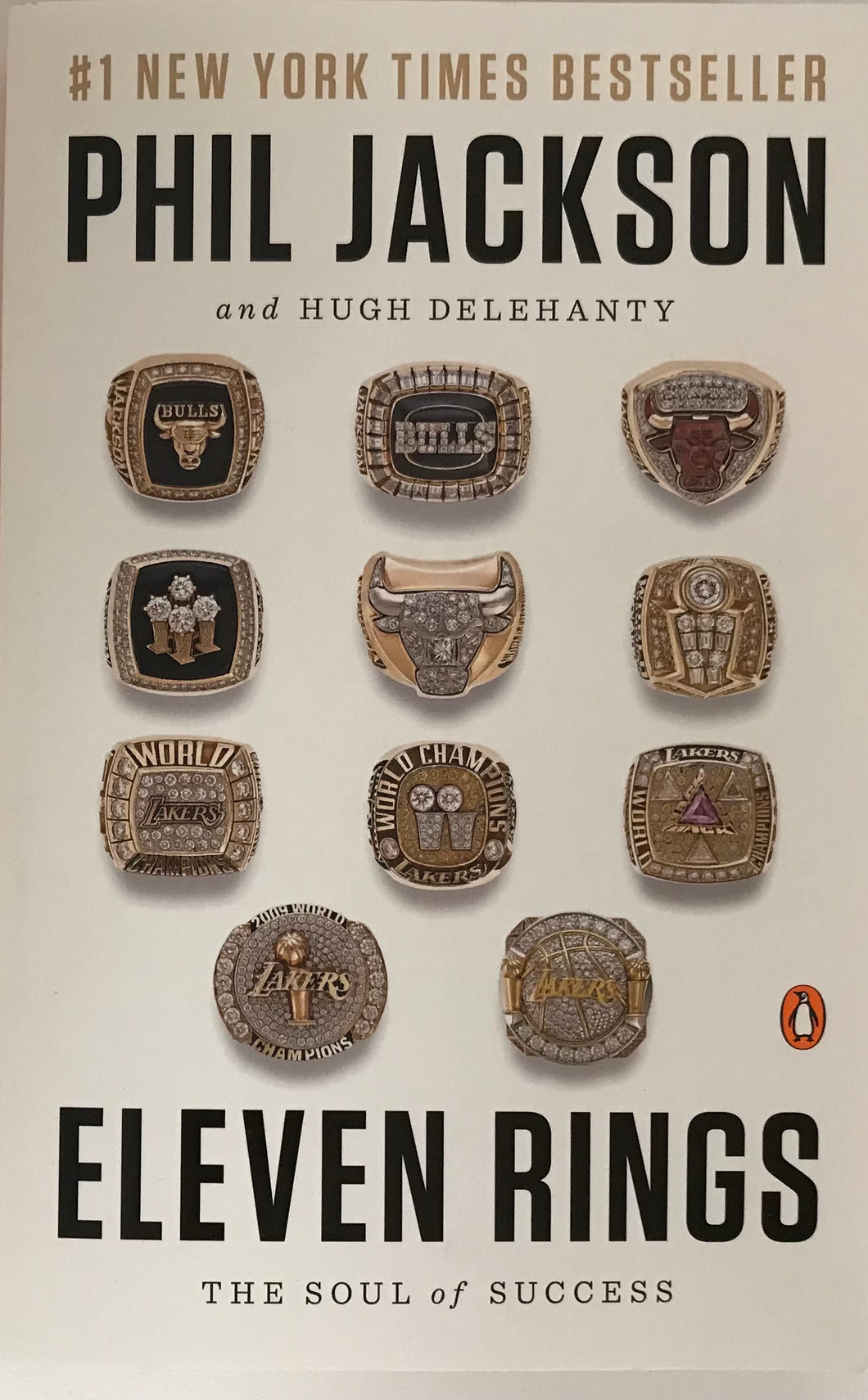 Phil Jackson and Hugh Delehanty Eleven Rings